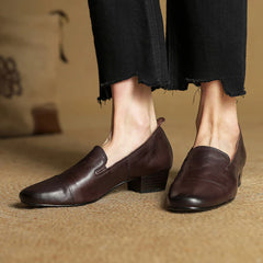 Leena Leather Loafers