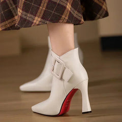 Valentina Pointed Heel Boots