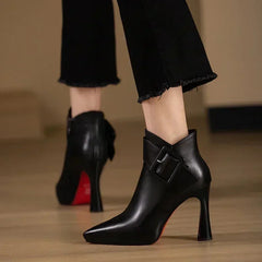 Valentina Pointed Heel Boots