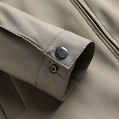 Lightweight Zip-Up Casual Jacket