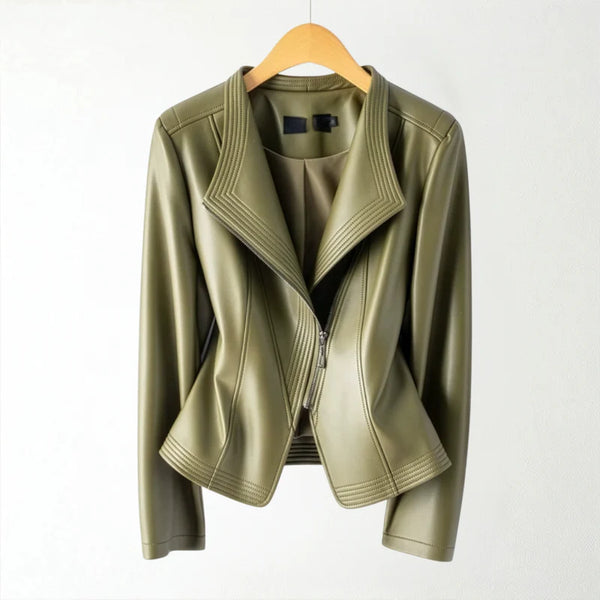 Clarisa Lambskin Jacket