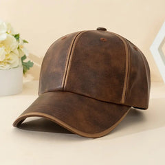 Premium Adjustable Leather Hat