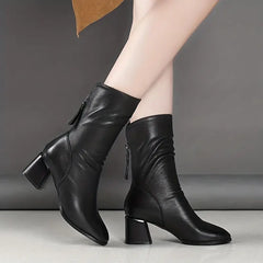 Classic Vegan Leather Boots