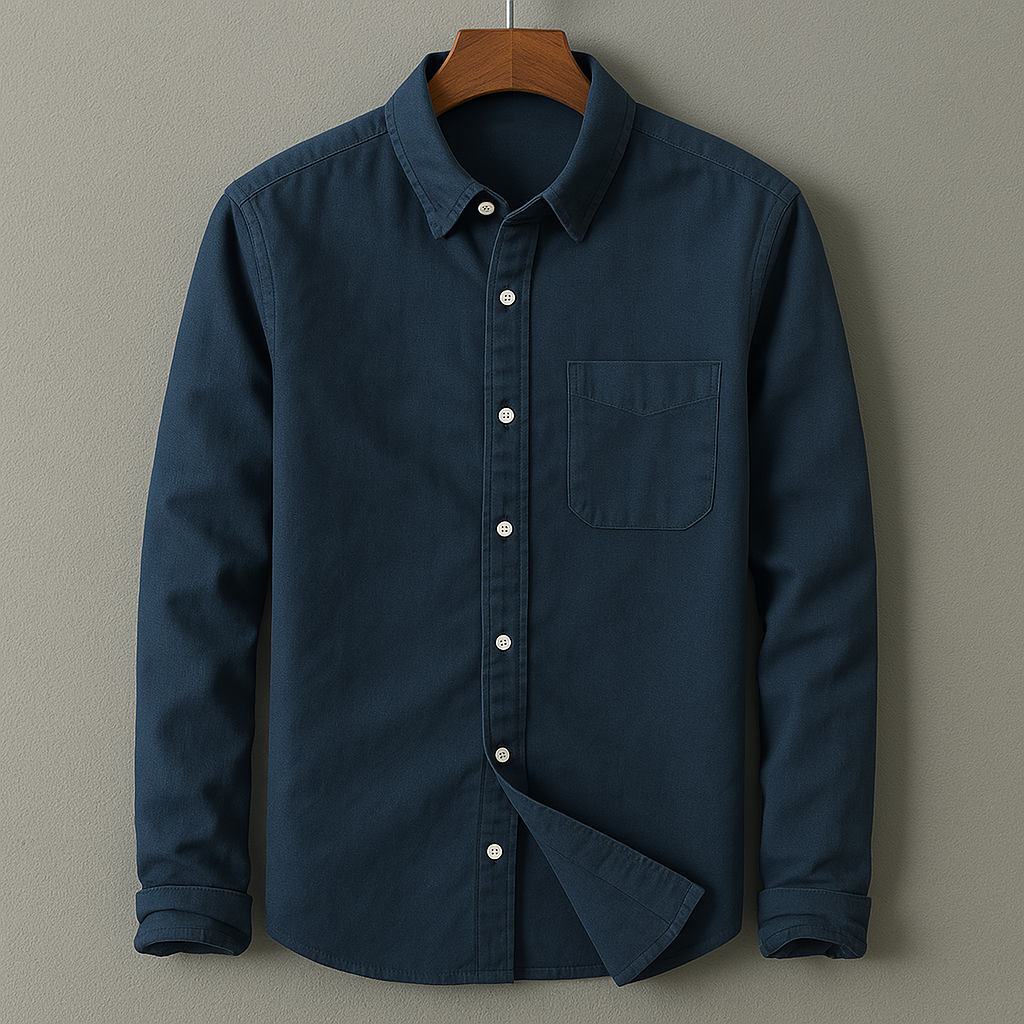Cotton Linen Button Shirt