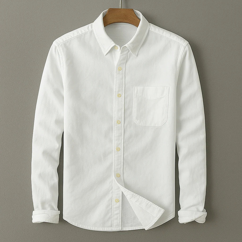 Cotton Linen Button Shirt