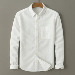 Cotton Linen Button Shirt