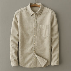 Cotton Linen Button Shirt