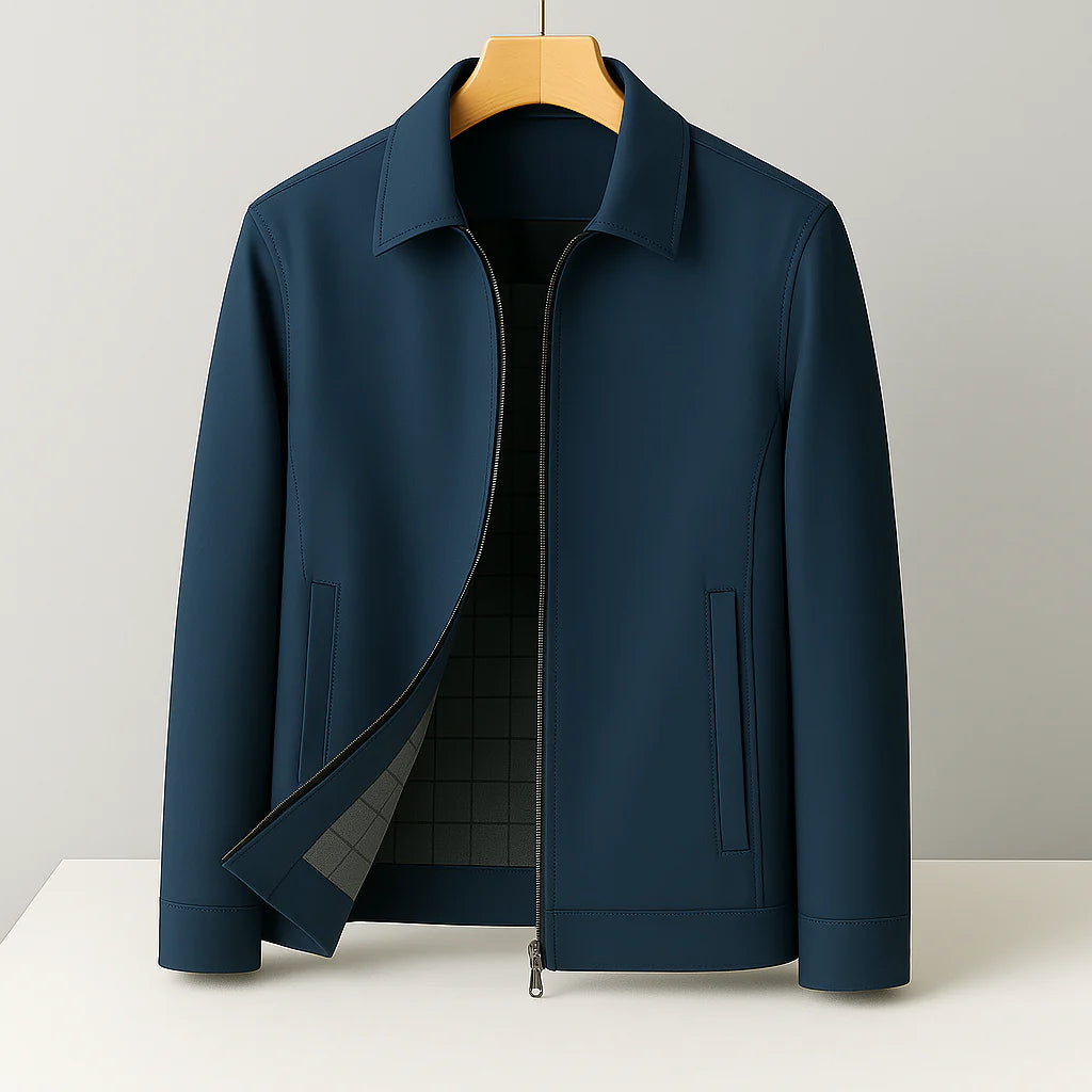 Lightweight Zip-Up Casual Jacket