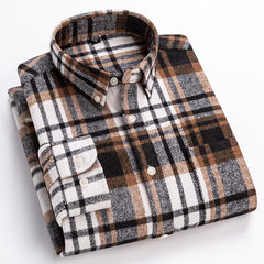 Classic Plaid Cotton Shirt