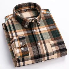 Classic Plaid Cotton Shirt
