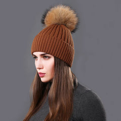 Ribbed Knit Winter Beanie