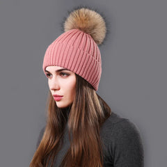 Ribbed Knit Winter Beanie