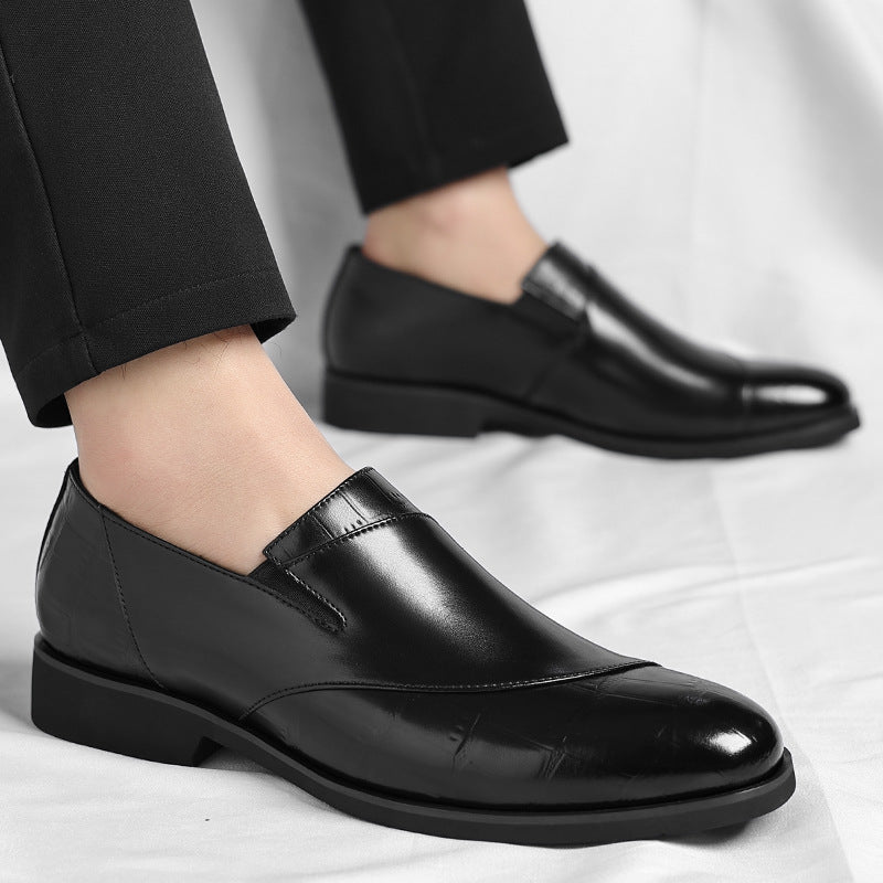 Two Tone Leather Loafers