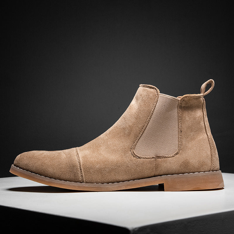 Premium Suede Chelsea Boots