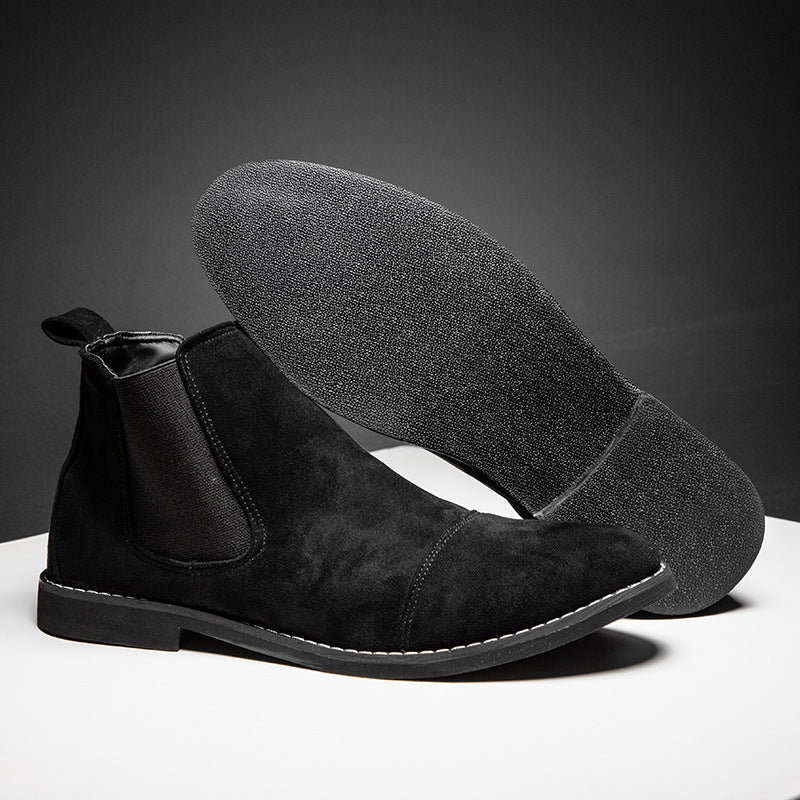 Premium Suede Chelsea Boots