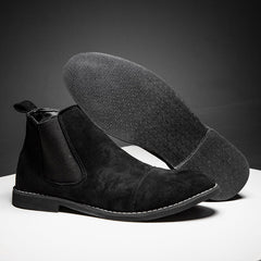 Premium Suede Chelsea Boots