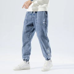 Premium Soft Denim Joggers