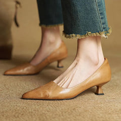 Serane Classic Leather Heels