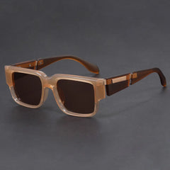 Retro Square Gradient Sunglasses