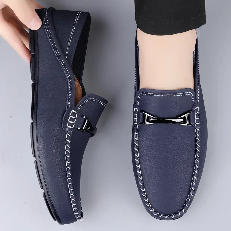 Handcrafted Genuine Leather Loafers