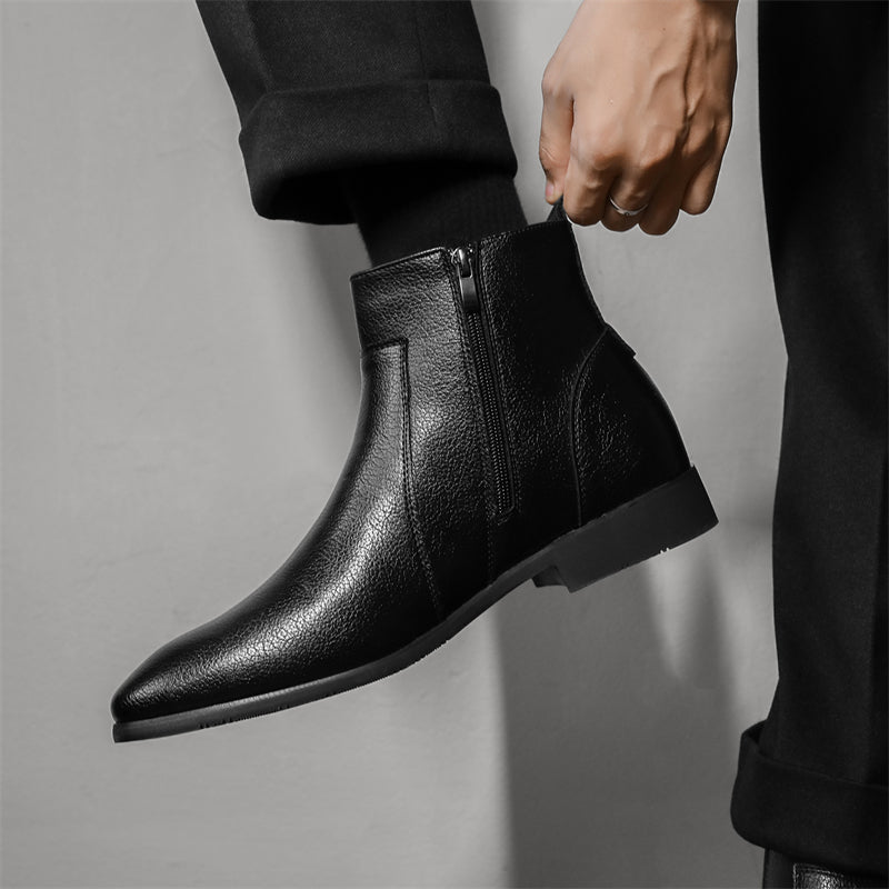 Rugged Genuine Leather Boots