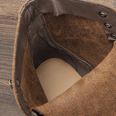 Durable Leather Ranger Boots