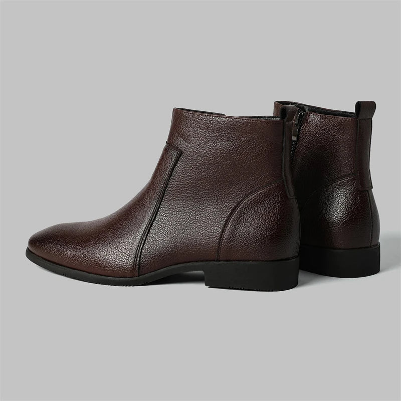 Rugged Genuine Leather Boots