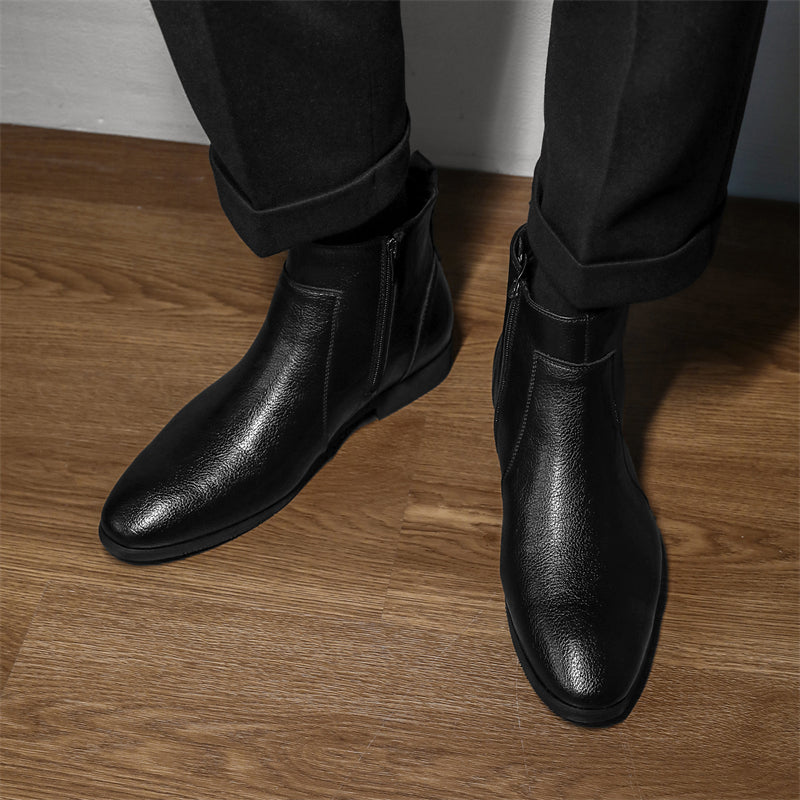 Rugged Genuine Leather Boots