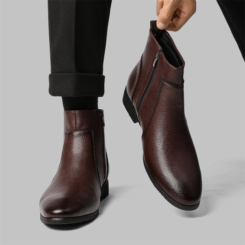 Rugged Genuine Leather Boots