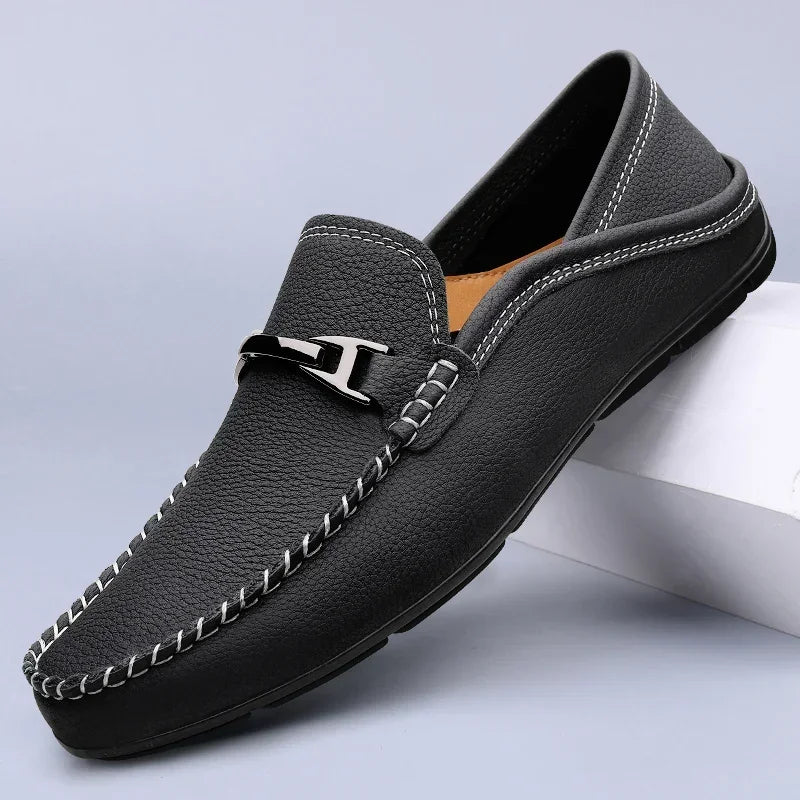 Handcrafted Genuine Leather Loafers
