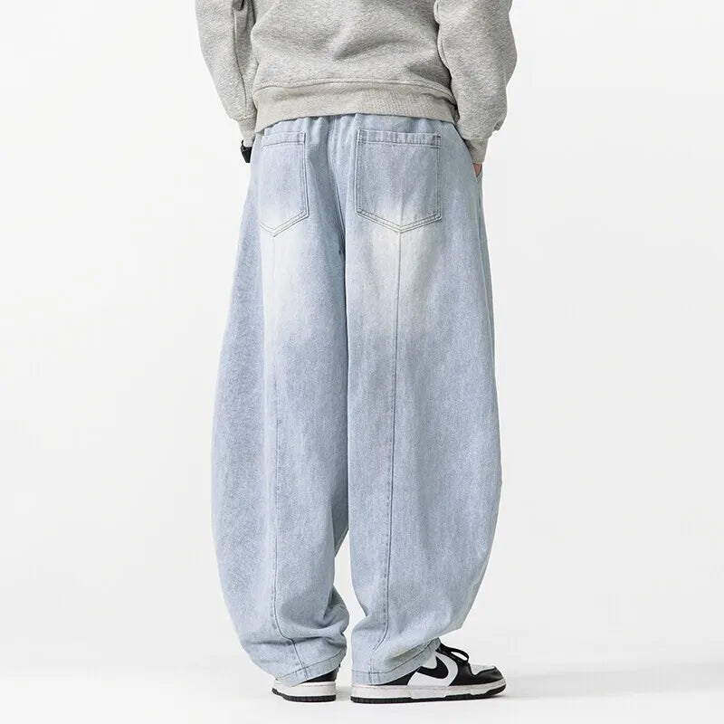 Wide Leg Harem Jeans