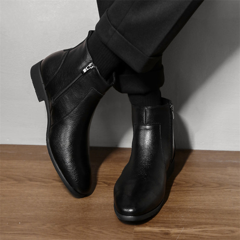 Rugged Genuine Leather Boots