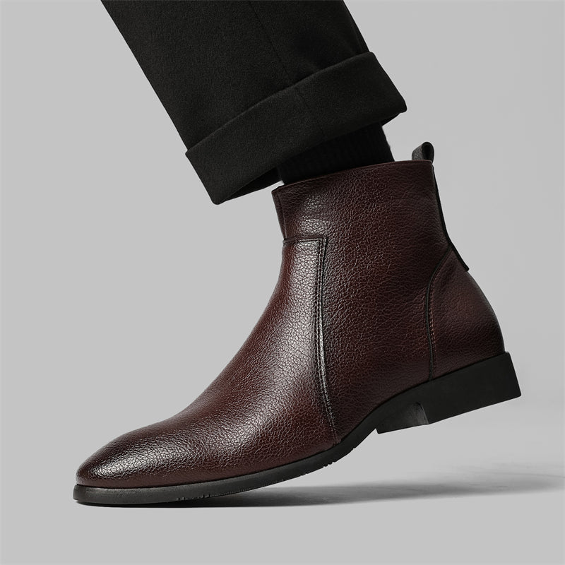Rugged Genuine Leather Boots