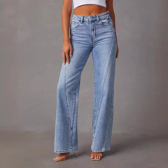 Vintage Wide Leg Denim Jeans