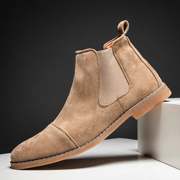 Premium Suede Chelsea Boots