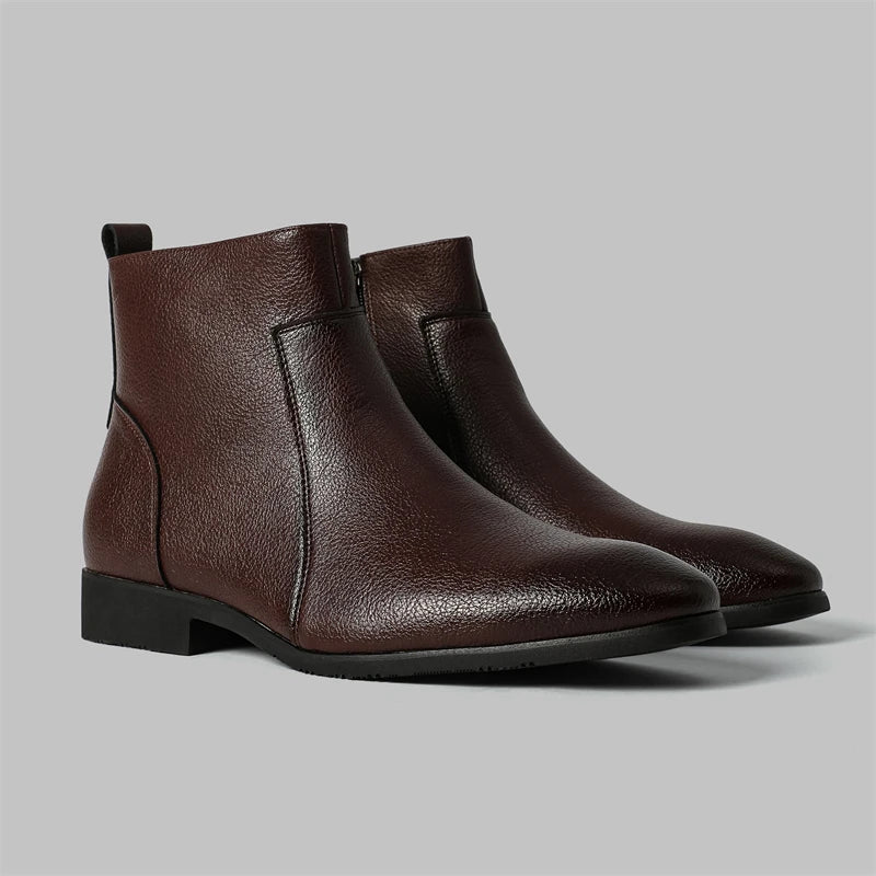 Rugged Genuine Leather Boots
