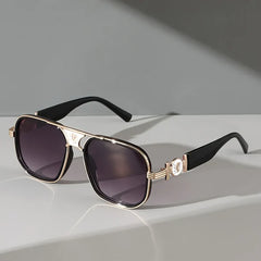 Verdeluxe Sculpted Aviator Metal Shades