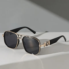 Verdeluxe Sculpted Aviator Metal Shades