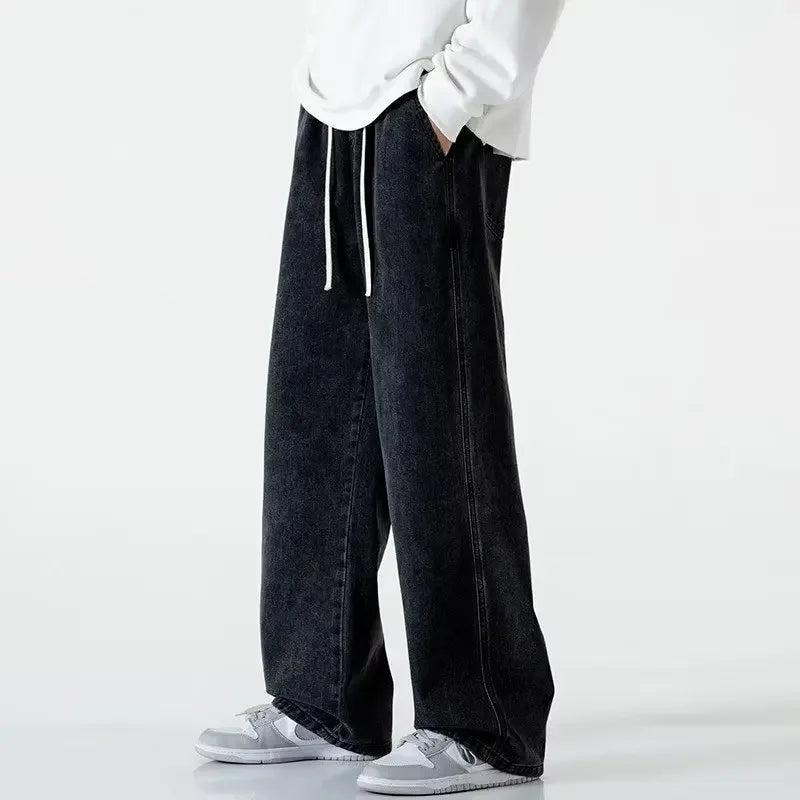 Light Wash Baggy Jeans