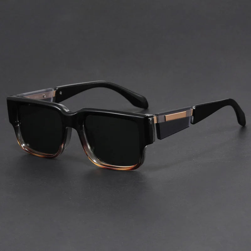 Retro Square Gradient Sunglasses