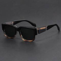 Retro Square Gradient Sunglasses