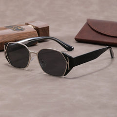 Retro Oval Designer Sunglasses